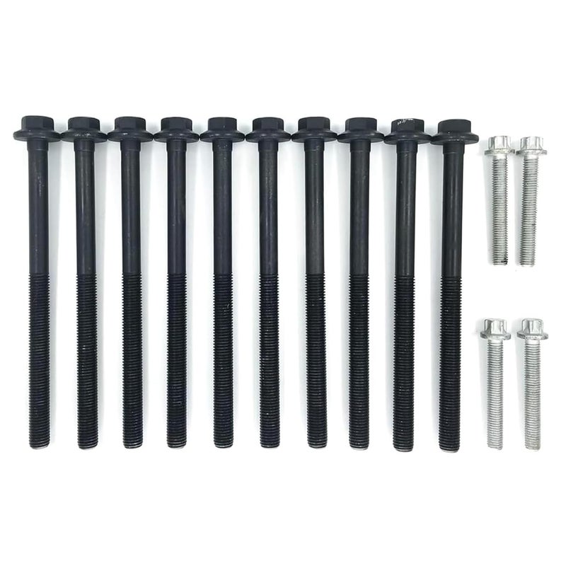 TOM Engine Cylinder Head Bolts Set Compatible with Chevrolet Equinox Cavalier Malibu Cobalt GMC Terrain Buick Regal Pontiac Solstice G6 G5 Saturn Vue LW200 Sky ES72196 - Image 1